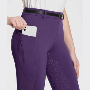 Pantalones de equitación de moda, cintura alta, con agarre completo, cómodos, para montar a caballo, para mujeres y niñas - Product Image 5