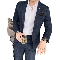Boutique grande taille 7XL Style italien hommes Blazer mode affaires loisirs lin pour mariage employés de bureau hommes costumes 2026
