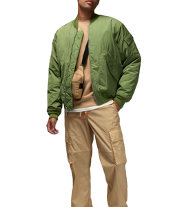 Chaqueta Bomber para hombre con forro acolchado informal sólido de invierno personalizada, chaqueta Bomber de estilo callejero de talla grande de vuelo de alta calidad para hombre - Product Image 3