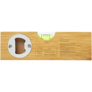 Ouvre-bouteille en bambou durable et écologique – Gadgets écoresponsables - Product Image 4