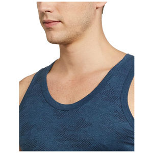 Débardeur de sport respirant et extensible pour homme, tissu respirant, débardeur musculaire côtelé, vêtements de sport décontractés, fabricant - Product Image 5