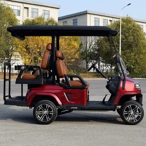 Custom 4-Seater Electric <b>Golf</b> <b>Cart</b> with 48V/72V Lithium Battery Fast Charging <b>for</b> <b>Sale</b> - Product Image 3