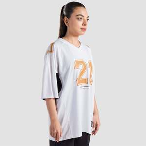 Champions Choice Breathable Jersey Set (White) <b>Polyester</b> Short Sleeves XL Sublimation Printed <b>Shirts</b> Tops Plain Number Shorts - Product Image 4