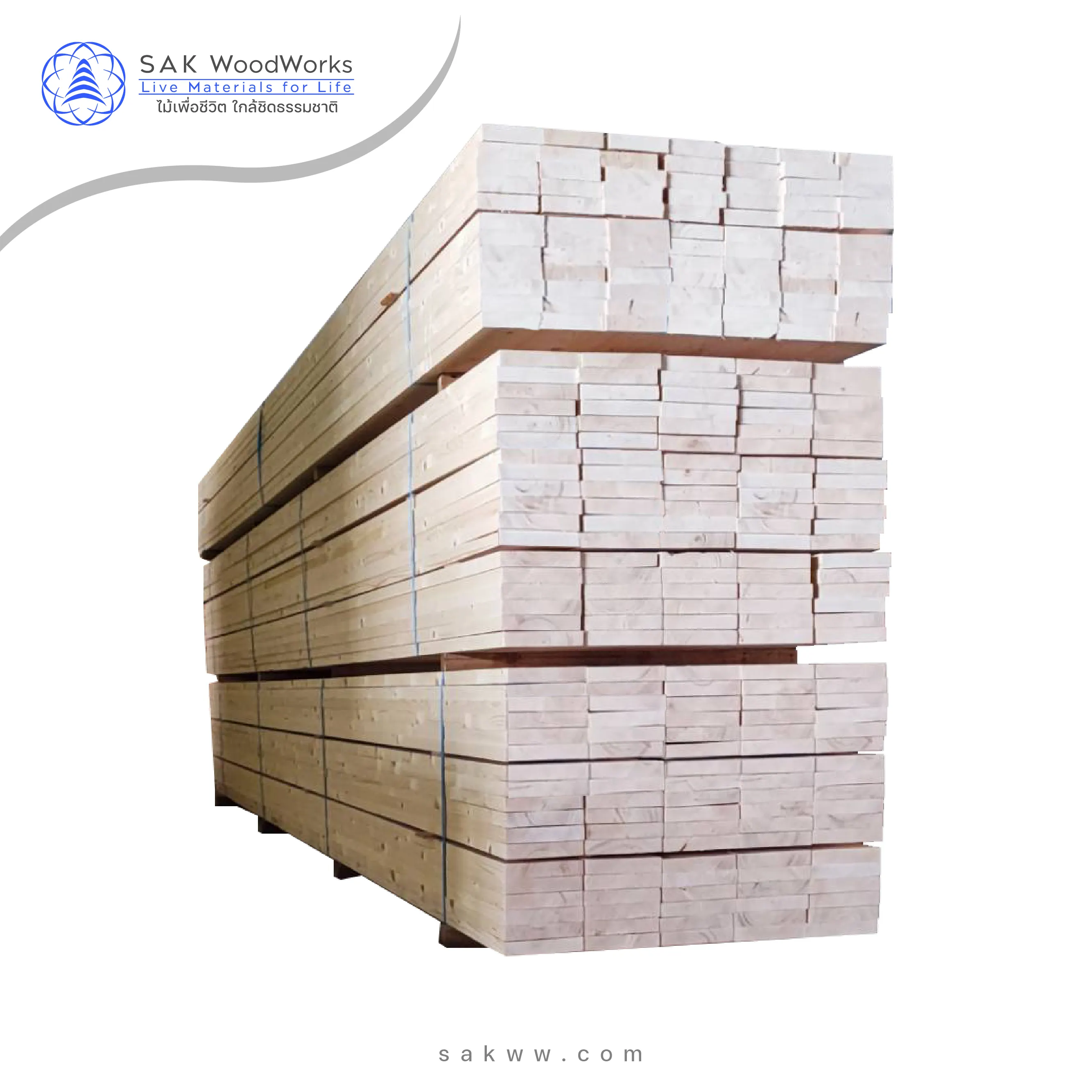 SAK WoodWorks-最高の卸売-プレミアム品質の北ロシアのスプルース材平面4面/無垢材/ストロング & デュ