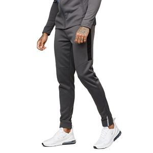 Nouveaux arrivages de survêtements personnalisés Survêtement de football pour hommes Jogging uni zippé en polaire technique à logo tech Survêtement pour hommes Vente en gros Surdimensionné - Product Image 5