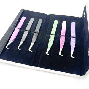 Stainless Non-Magnetic <b>Eyelash</b> Extension <b>Tweezers</b> Latest Design Top Quality <b>Eyelash</b> <b>Tweezers</b> by MAGMA BEAUTY - Product Image 6