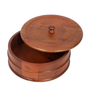 Home And Kitchen Table Ware Wood Chapati <b>Storage</b> <b>Box</b> With Wooden Lid High Standard Quality Wooden Chapati <b>Box</b> Eco Friendly - Product Image 2