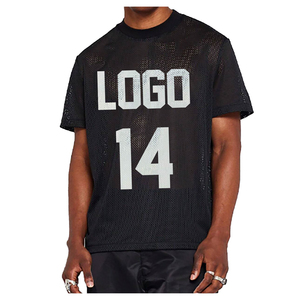 Respirant hommes Boxy surdimensionné Stock t-shirt pour hommes 100% coton à manches courtes anti-rides conception Premium T-shirts - Product Image 4