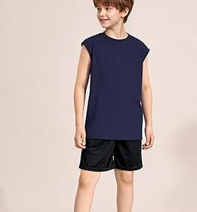 100% algodón personalizado hecho niños ropa verano camiseta sin mangas al por mayor sin mangas transpirable camiseta sin mangas chaleco - Product Image 3