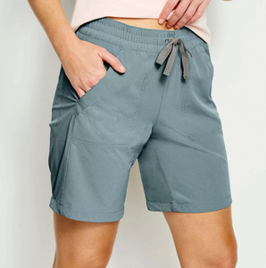 Pantalones Cortos de Playa y Pesca para Hombre, Transpirables, de Secado Rápido, Tejido de Lona Ecológico, Cierre con Cordón, Estilo Casual - Product Image 2
