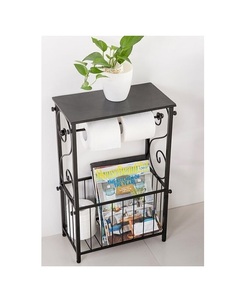 Most Selling Living Home Floor Newspaper <b>Organizer</b> Stand Office Paper <b>File</b> Storage Display Rack Metal Magazine Rack for Home - Product Image 1