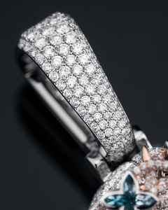 ซื้อ VVS Moissanite จี้เพชร Jesus เสน่ห์สำหรับงานเลี้ยงงานแต่งงานหรือของขวัญฮิปฮอปเครื่องประดับสไตล์เย็นออก - Product Image 4