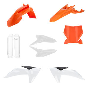 For KTM Acerbis Full Plastic ABS <b>Kit</b> Compatible Motorcycle Fairing - Product Image 1