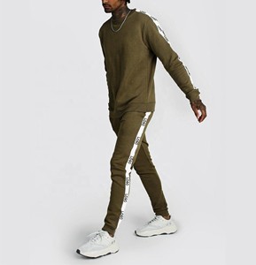 Survêtement envoûtant imprimé sweat à capuche en coton délavé à l'acide et ensembles de pantalons de survêtement survêtement survêtement ensemble de joggers survêtements pour hommes - Product Image 5