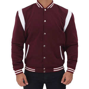 Veste universitaire personnalisée OEM, style collège pour hommes, vente en gros directe d'usine - Product Image 2