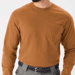 Camiseta de bolsillo clásica de algodón de primera calidad para hombre, camiseta de manga corta duradera y transpirable para el trabajo y trajes Casuales - Product Image 6