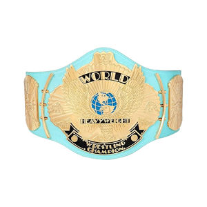 เข็มขัดแชมป์นักมวยปล้ำ New Winged Eagle ขายส่ง หนังวัวแท้ หัวเข็มขัดเหล็กแข็งแรง คุณภาพสูง - Product Image 1