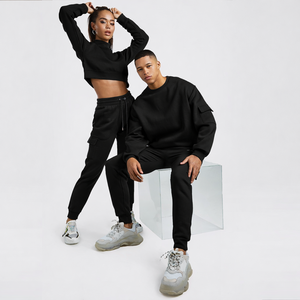 Conjunto Deportivo Unisex XD2 Premium Verde, Sudadera de Felpa Suave y Pantalones Deportivos, Ropa Deportiva Moderna para Calle, Salón y Gimnasio para Hombre y Mujer - Product Image 2