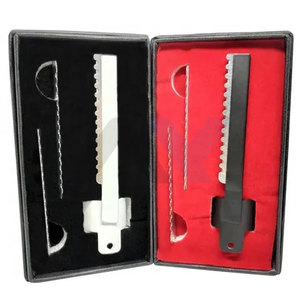 Muestra Gratuita de Anillo de Dedo para Peluquería de Acero Inoxidable de Alta Calidad, Herramienta de Peluquería, Navaja de Entresacar, Navajas de Dedo para Barbería - Product Image 2