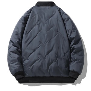 Chaqueta de Invierno de Alta Calidad, Chaqueta Acolchada Premium con Cuello Alto Personalizada para Hombre, OEM, Transpirable, Cortavientos, con Cremallera - Product Image 6