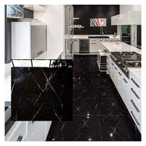 Dalle d'onyx noir marine unique la plus récente pierre naturelle villa indienne pierre manufacturée au prix le plus bas - Product Image 1