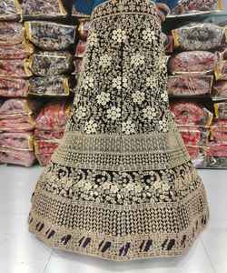 Atractivo Georgette bordado secuencia hilo trabajo lehenga choli con dupatta fiesta desgaste precio más bajo Ropa Étnica Surat apparelgarment - Product Image 4