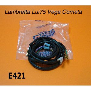 <b>Electric</b> <b>wiring</b> loom Lambretta Lui 75 - Product Image 1