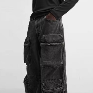 Pantalon cargo décontracté léger pour hommes Running Men Cargo Pants Streetwear Cargo Pants - Product Image 6