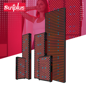 Panel de Terapia de Luz Roja SunPlus de 8 Longitudes de Onda, Luz Roja e Infrarroja Cercana para la Salud de la Piel, Recuperación Muscular y Corporal, Panel LED de Terapia de Luz Roja para Cuerpo Completo - Product Image 1