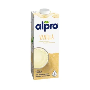 Rabattpreis Alpro Barista schaumfähiges Banana-Langlebigkeitsgetränk 1L 100% pflanzenbasiert vegan und milchfrei Packung mit 8 Stück