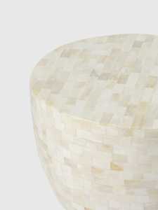 Table console moderne avec incrustation d'os et de laiton Meubles de salon indiens modernes et confortables - Product Image 2