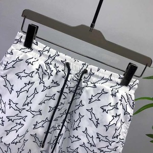 Pantalones cortos de pesca OEM para hombre, novedad en pantalones cortos de verano con diseño único con estampado de pescado, pantalones vaqueros cortos de alta calidad para hombre - Product Image 3