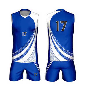 Teamwear Custom Logo Design Sublimation <b>Volleyball</b> Uniform <b>Sets</b> Quick Dry Breathable Comfortable 100% Polyester High Quality - Product Image 4