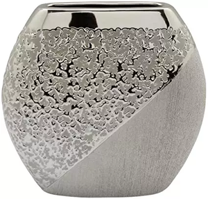 แจกันดอกไม้ทำจากโลหะสีผสมเข้ากันดีที่สุด,แจกันและแจกันดอกไม้ดีไซน์แฮนด์เมดสำหรับตกแต่งบ้านสีเขียว - Product Image 6