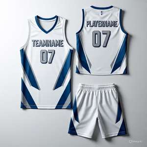 Vêtements de basket-ball réversibles personnalisés sublimés, chemise et short pour hommes, maillot de basket-ball, ensemble uniforme d'équipe, fabricant en gros - Product Image 5