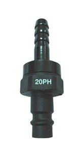 APLUS GYP-AO20PHP 5/16 \ "Tuyau Air Plug Tuyau Barb Air Coupleur avec Boîtier Composite PA66 pour Raccords de Tuyauterie - Product Image 2