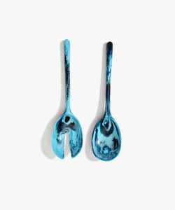 Luxury Handmade Resin Epoxy Cutlery and <b>Spoon</b> Set for Elegant Modern Kitchen Dining Accessories Home <b>Table</b> Serving Collection - Product Image 1