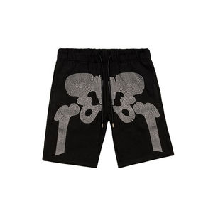 Shorts unisexes 2025 personnalisés pour hommes, en toile 100% coton, effet délavé soleil, coupe oversize, vintage, usé, délavé à l'acide, séchage rapide, écologique - Product Image 1