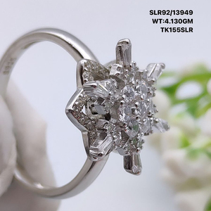 Fait à la main rubis quartz marquise facette cz 925 bague en argent Sterling à la mode 2024 cubique Zircon pierres précieuses anneaux pour cadeau de saint valentin - Product Image 3