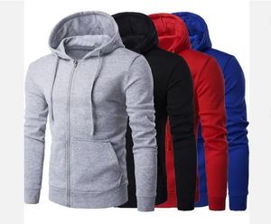 Sudadera con Capucha Personalizada para Hombre, 100% Algodón Grueso, con Cierre, de Secado Rápido, Estilo Urbano - Product Image 1
