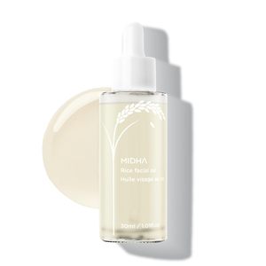 Huile pour le visage au riz MIDHA pour une hydratation intense, soin coréen 1,01 fl oz 30 ml - Product Image 1