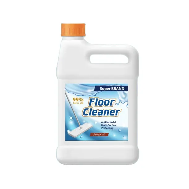 Private Label Cleaning Supplies 620ml Strong Decontamination Quick-drying Formula Lasting Fragrance Floor Cleaner Liquid