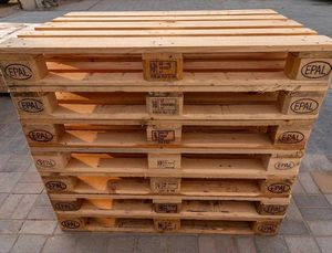 Palet de Acero Reciclado Resistente y Duradero Euro EPAL de Doble Cara 1200x800 - Product Image 5