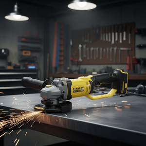 Stanley 18V Angle Grinder Unit Without <b>Battery</b> and <b>Charger</b> - Product Image 3