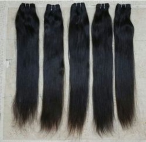 Mèches naturelles vierges lisses et soyeuses — queen beauty, cheveux REMY, cheveux humains vierges, couleur noir et brun, livraison DHL - Product Image 2