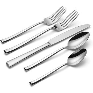 Service de table en acier inoxydable écologique indien comprenant assiettes, bols, gobelets, couverts et couverts plaqués - Product Image 1