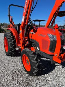 25HP Kubota L2501 Tractor Model With Front Loader and Backhoe Implements <b>Attached</b> - Product Image 5