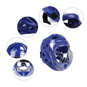 หมวกป้องกันศีรษะสำหรับเทควันโดและมวย ทำจากโพลียูรีเทน (PU) - Product Image 5