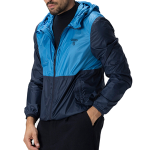 Nouvelle veste coupe-vent pour hommes à la mode tissu durable Offre Spéciale couleurs contrastées top tendance veste coupe-vent bon marché pour hommes - Product Image 2