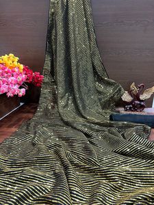 Georgette sequenza ricamo lavoro indiano Party Wear <span class=keywords><strong>Saree</strong></span> blusa pezzo a basso prezzo a buon mercato abbigliamento da sposa per le donne all'ingrosso